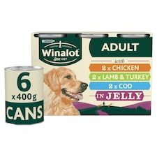 WINALOT® Classics Mixed in Jelly Wet Dog Food 6x400g