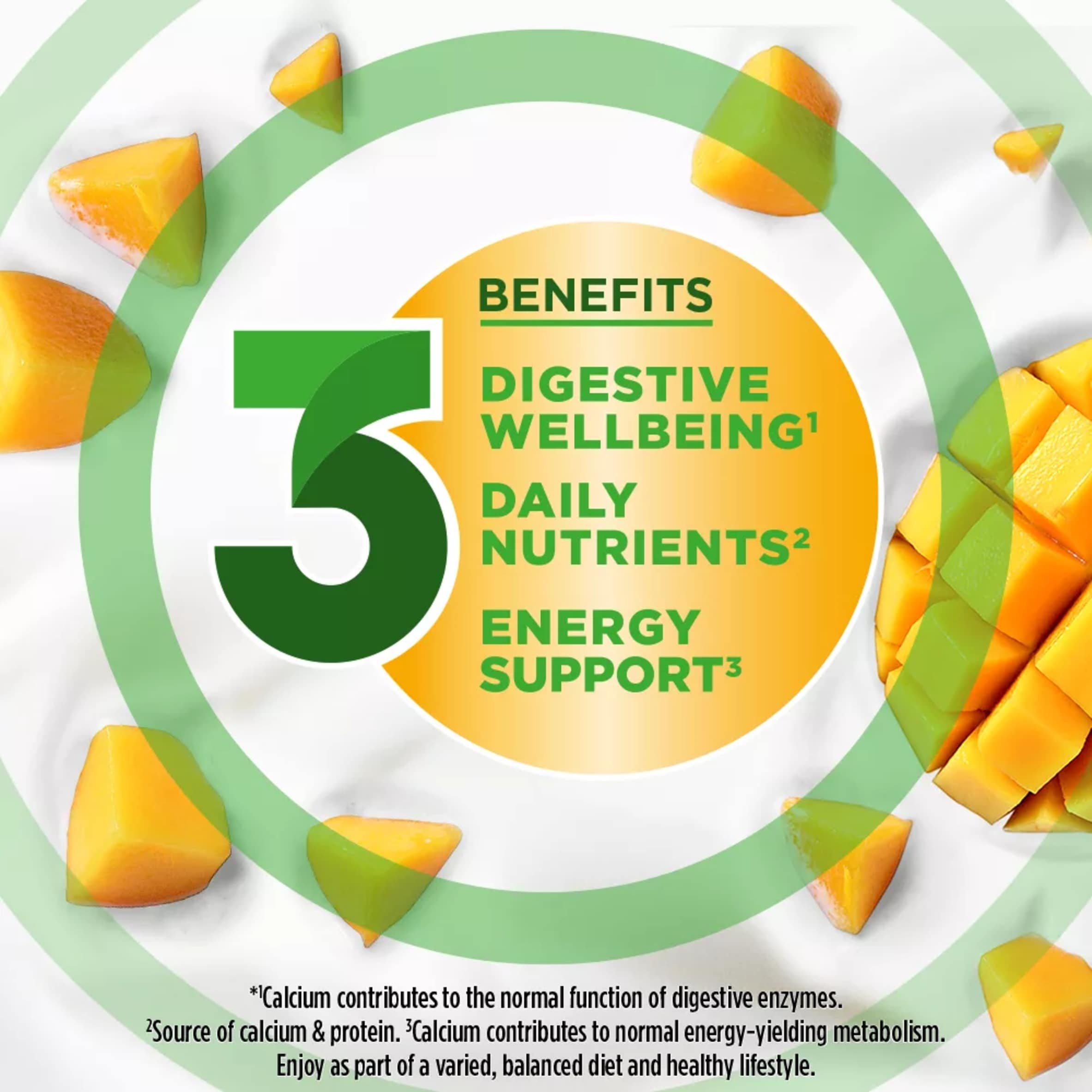 Activia Mango Gut Health Yoghurt Multipack 4x115g thumbnail 3