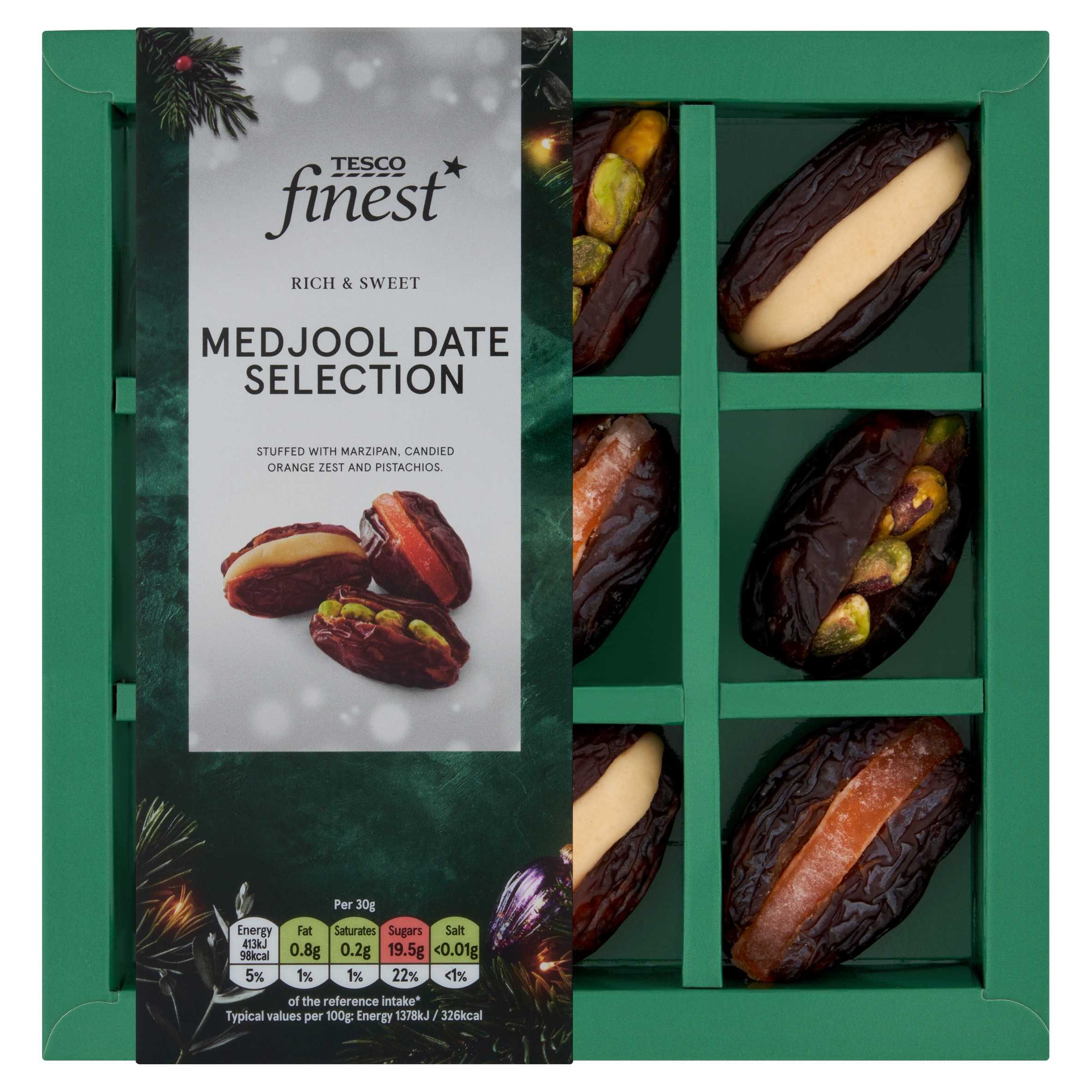 Tesco Finest Medjool Date Tray 185g