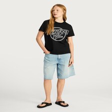 Fleetwood Mac Pure Cotton Slogan T-Shirt in Black thumbnail 4