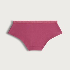 F&F Girls 7-Pack Cotton Rich Ribbed Glitter City Band Short Knickers in Multi thumbnail 2