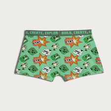 Minecraft 3-Pack Cotton Rich Gaming Print Boxers in Green Multi thumbnail 2