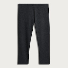 F&F Girls Fleece Lined Leggings in Grey