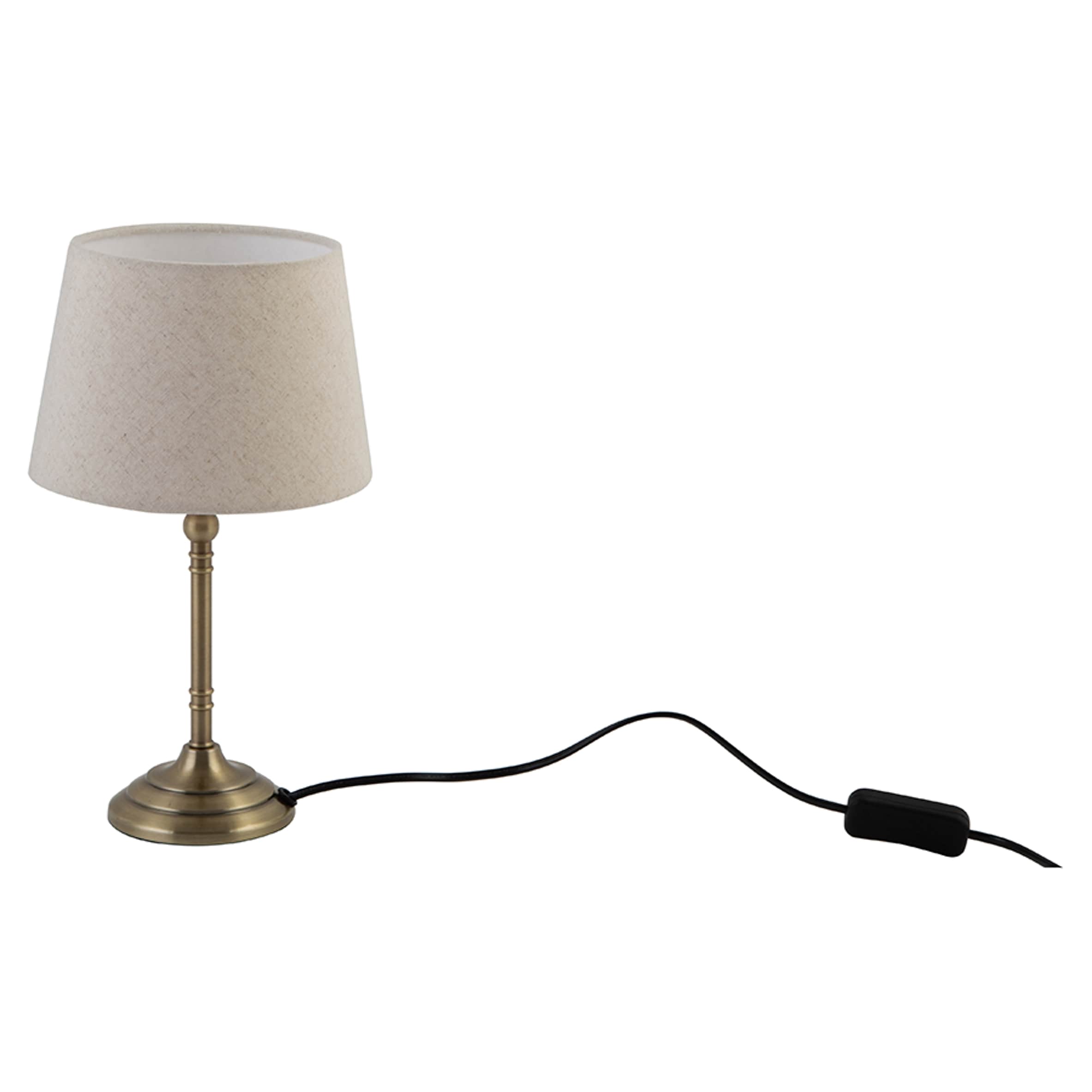 F&F Home Brass Classic Metal Table Lamp   thumbnail 2