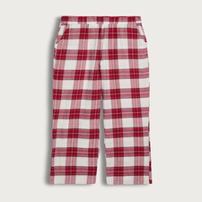 F&F Cotton Blend Check Print Pyjama Bottoms in Multi Red thumbnail 4