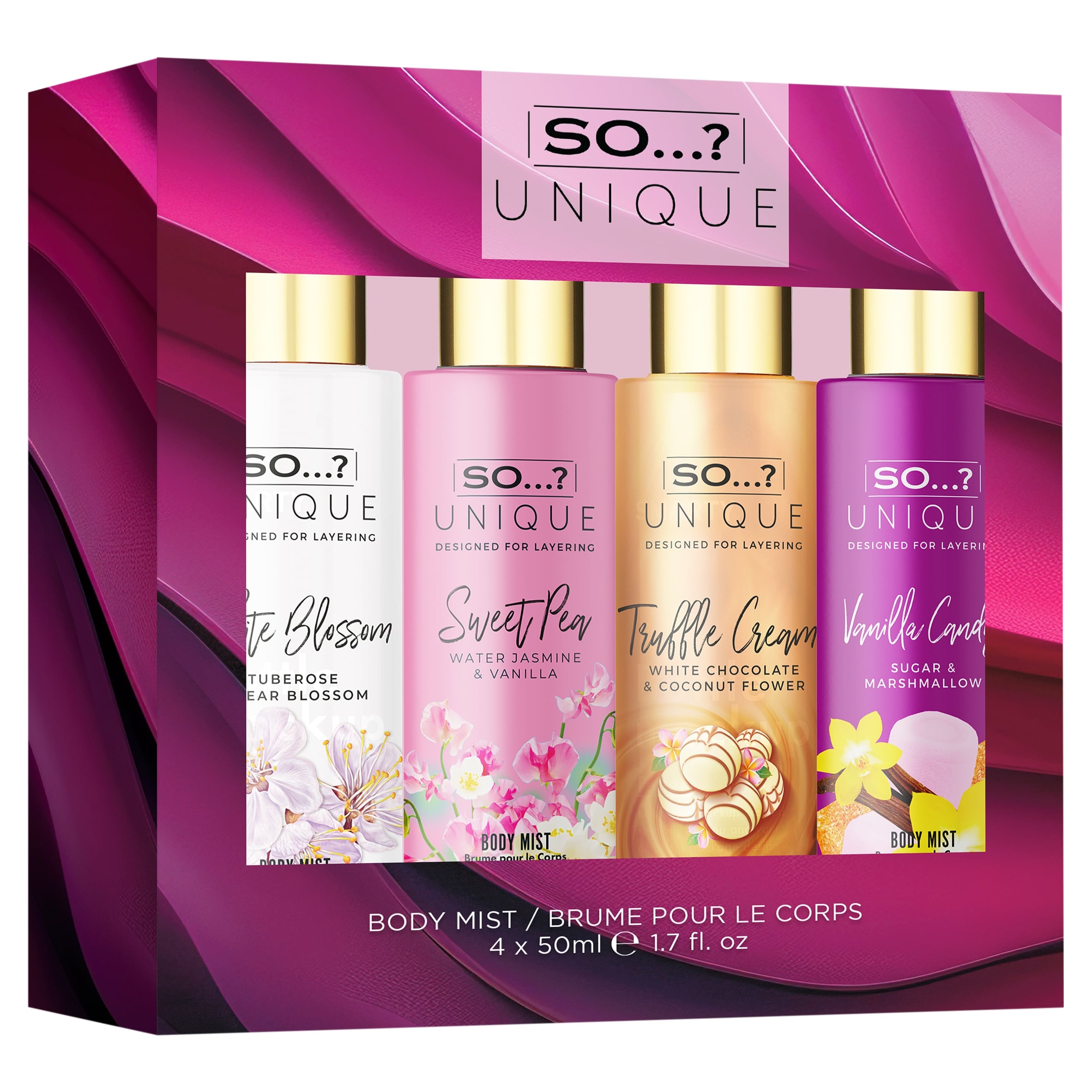 So…? Unique Mini Mist Set 4 x 50ml