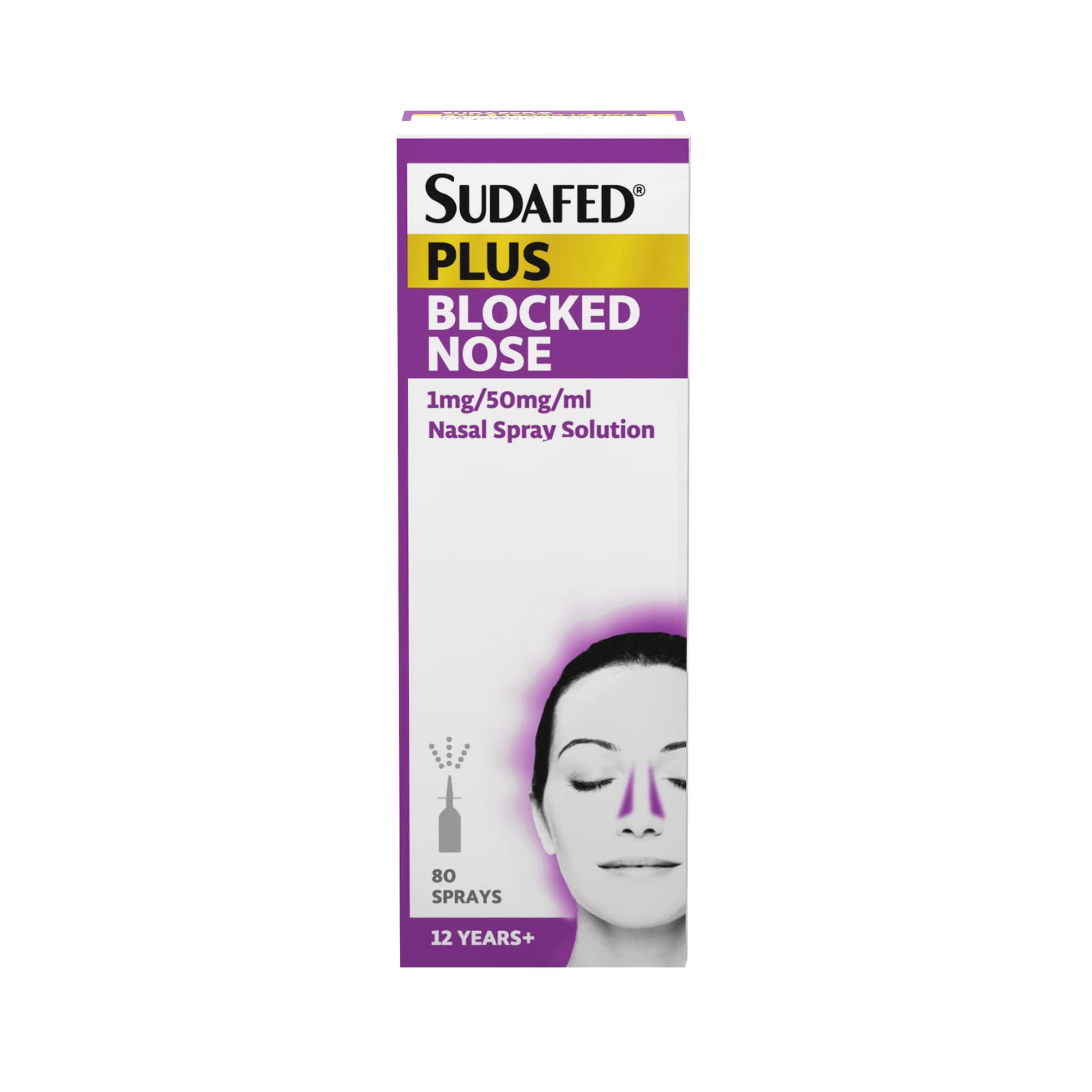 Sudafed Plus Blocked Nose Spray 10ml 
