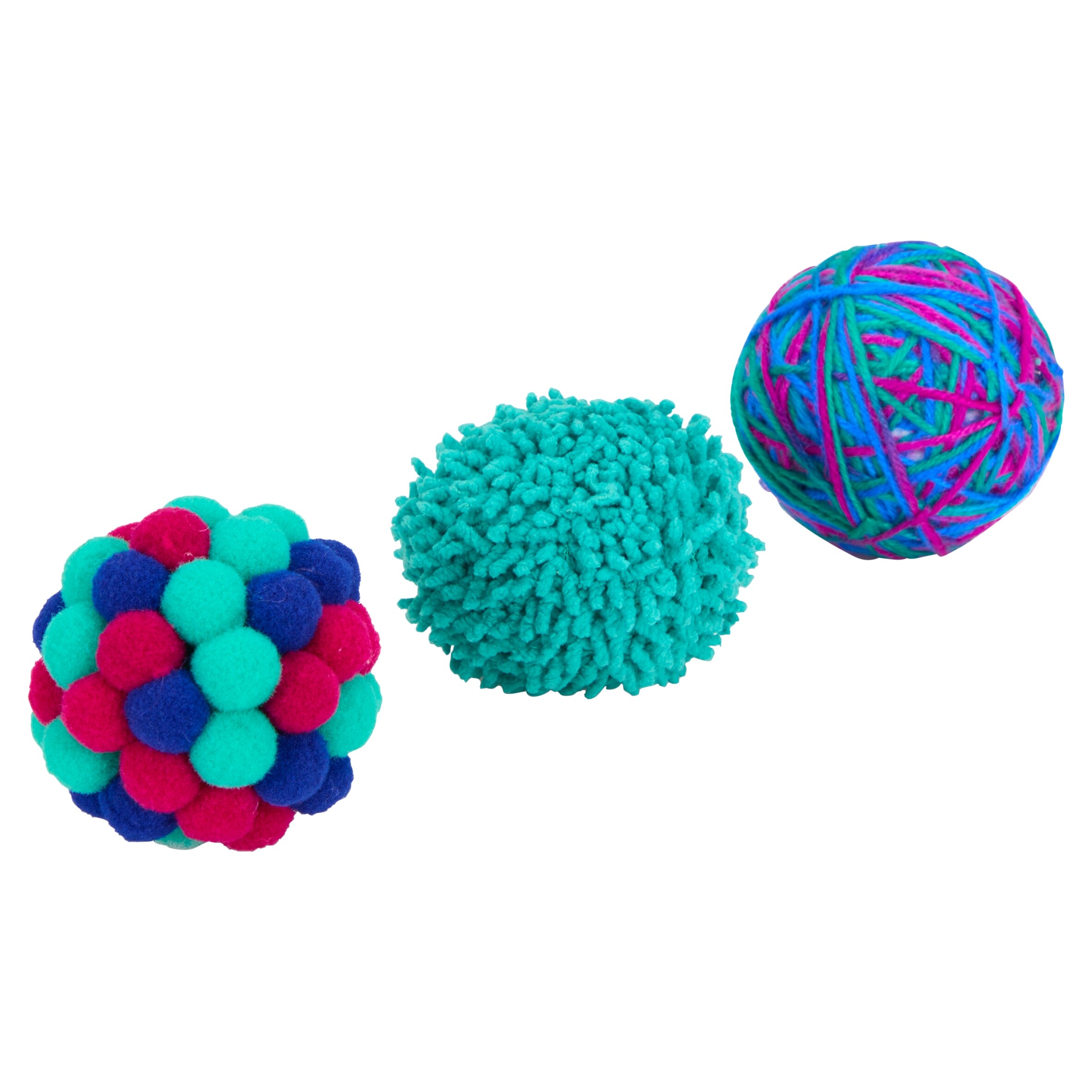 PETFACE CATKINS PLUSH BALL CAT TOY