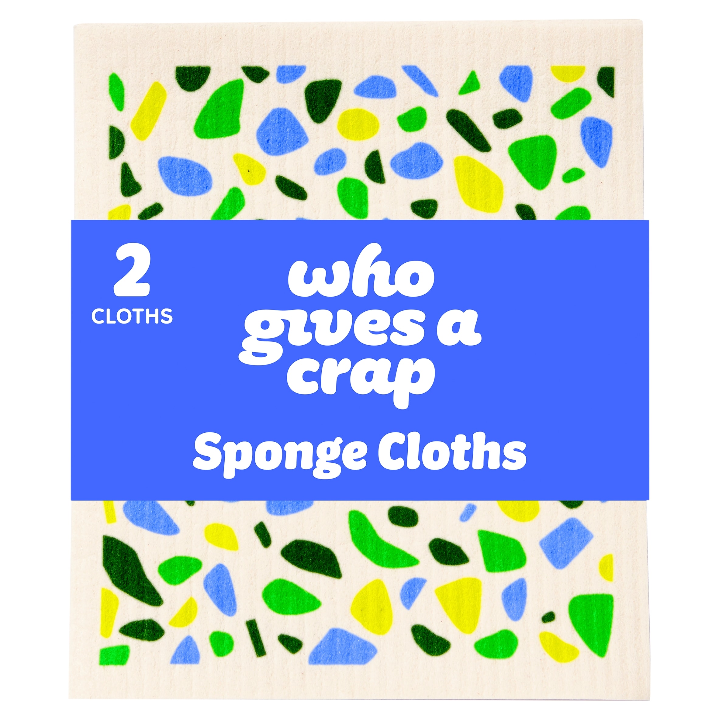 Who Gives A Crap Super Absorbent Sponge Cloths 2 Pack