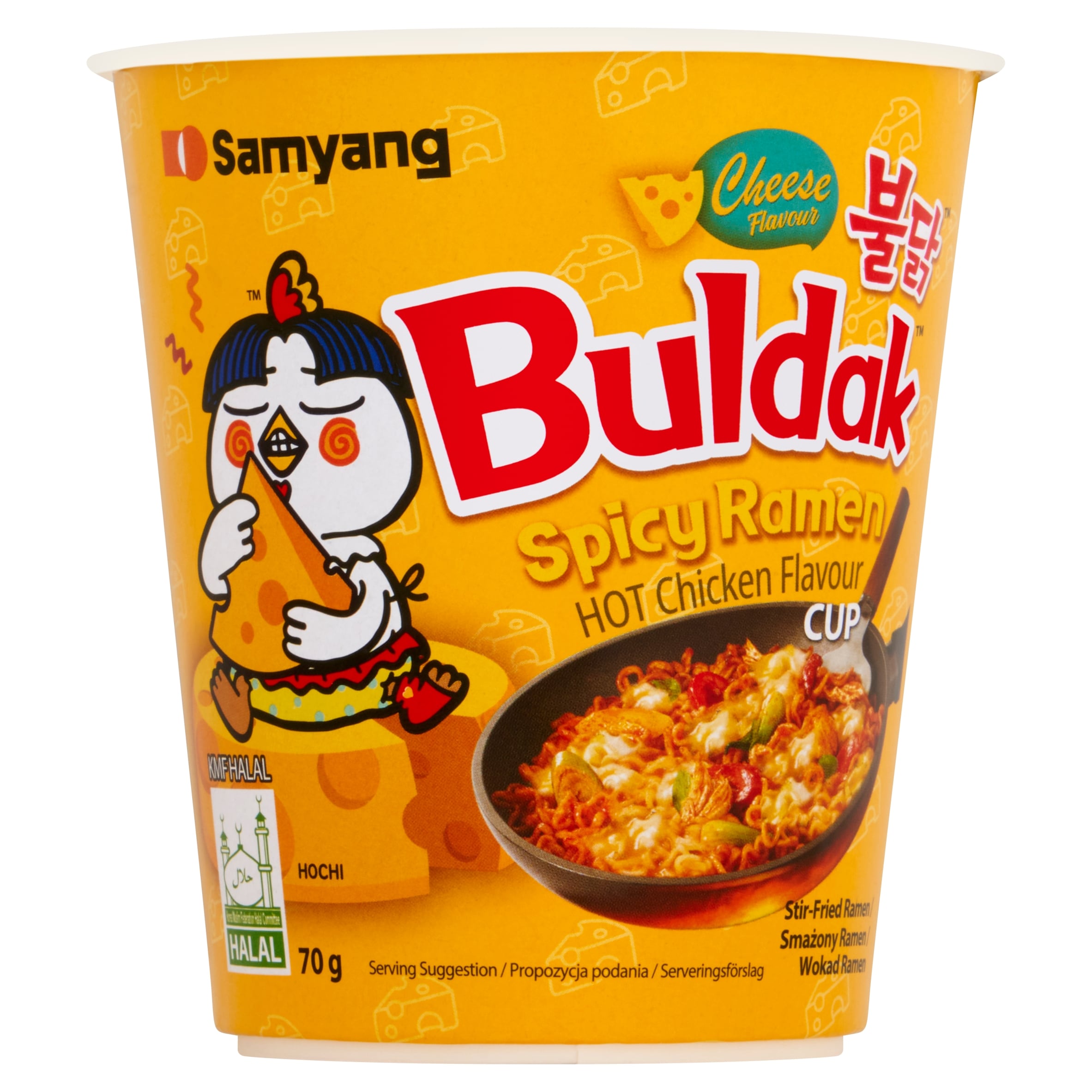 Samyang Buldak Spicy Ramen Hot Chicken Flavour Cup 70g