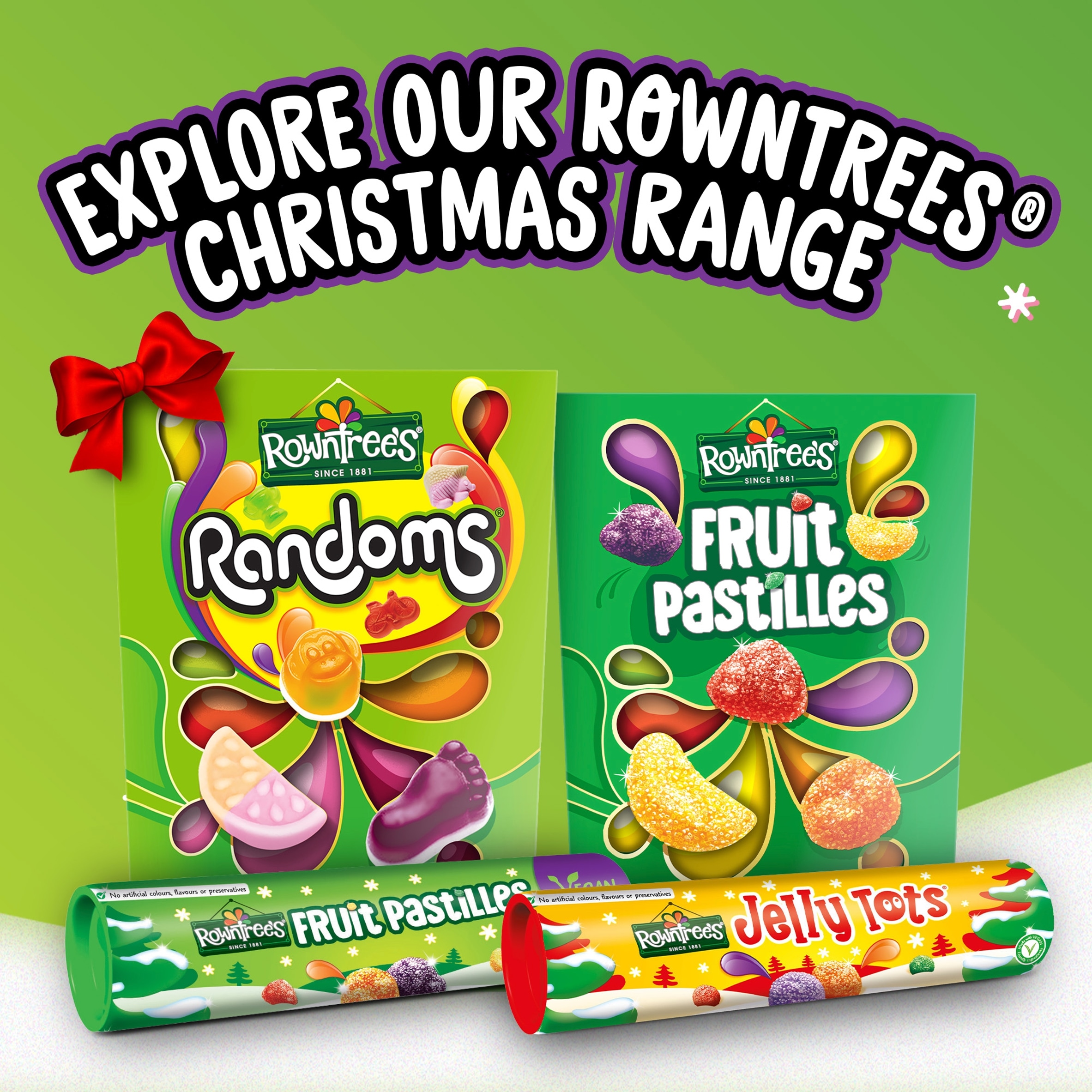 Rowntree's Fruit Pastilles Sweets Carton 320g thumbnail 4
