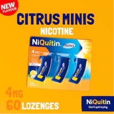 NIQUITIN Mini Lozenges Citrus 4.0mg 60s thumbnail 2
