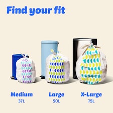 Who Gives A Crap Super Strong 20 Bin Bags 37L thumbnail 3