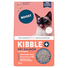 BOOST Kibble Plus Freeze Dried Coated FISH for Cats 800g