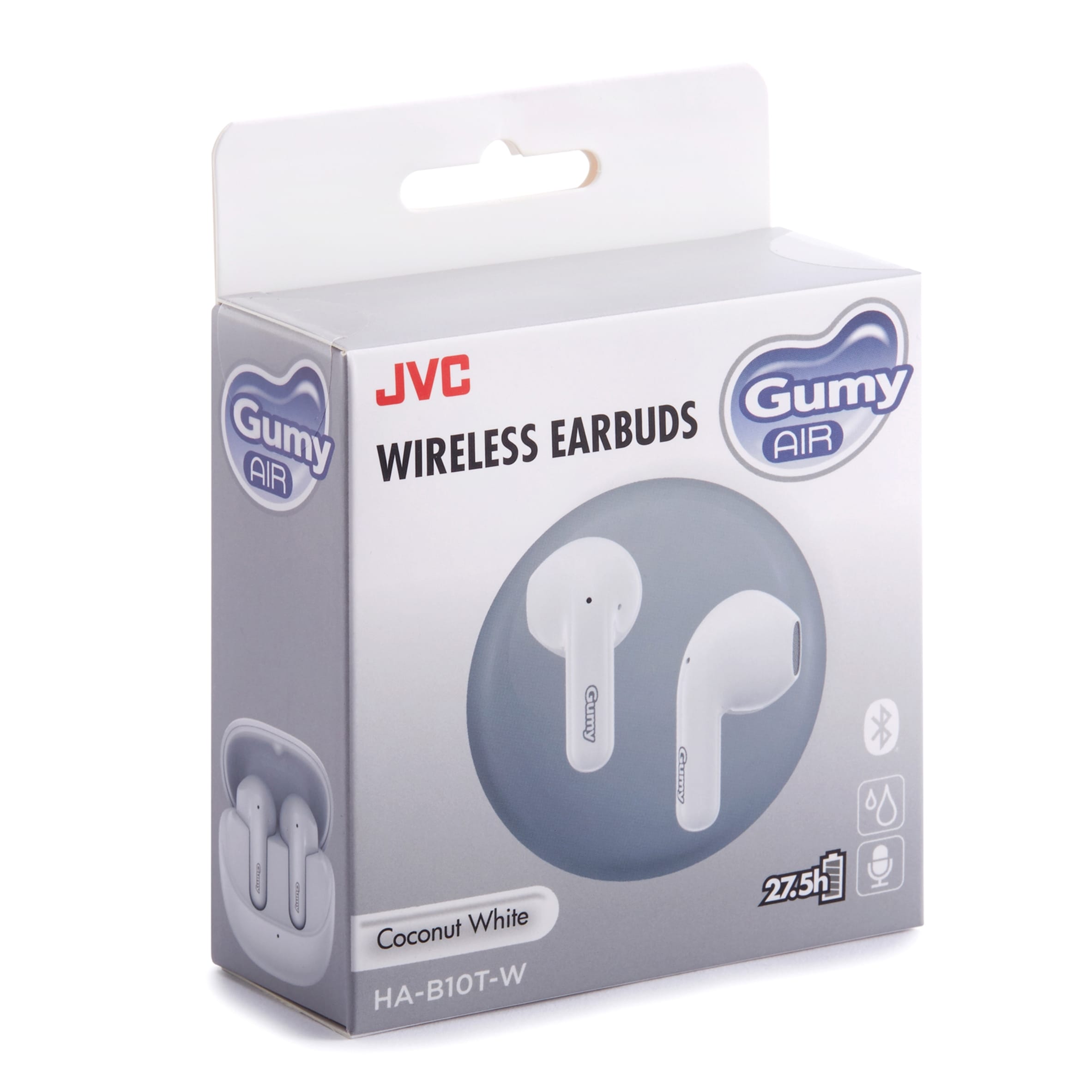 JVC GUMY AIR COCONUT WHITE WIRELESS EARBUDS thumbnail 4