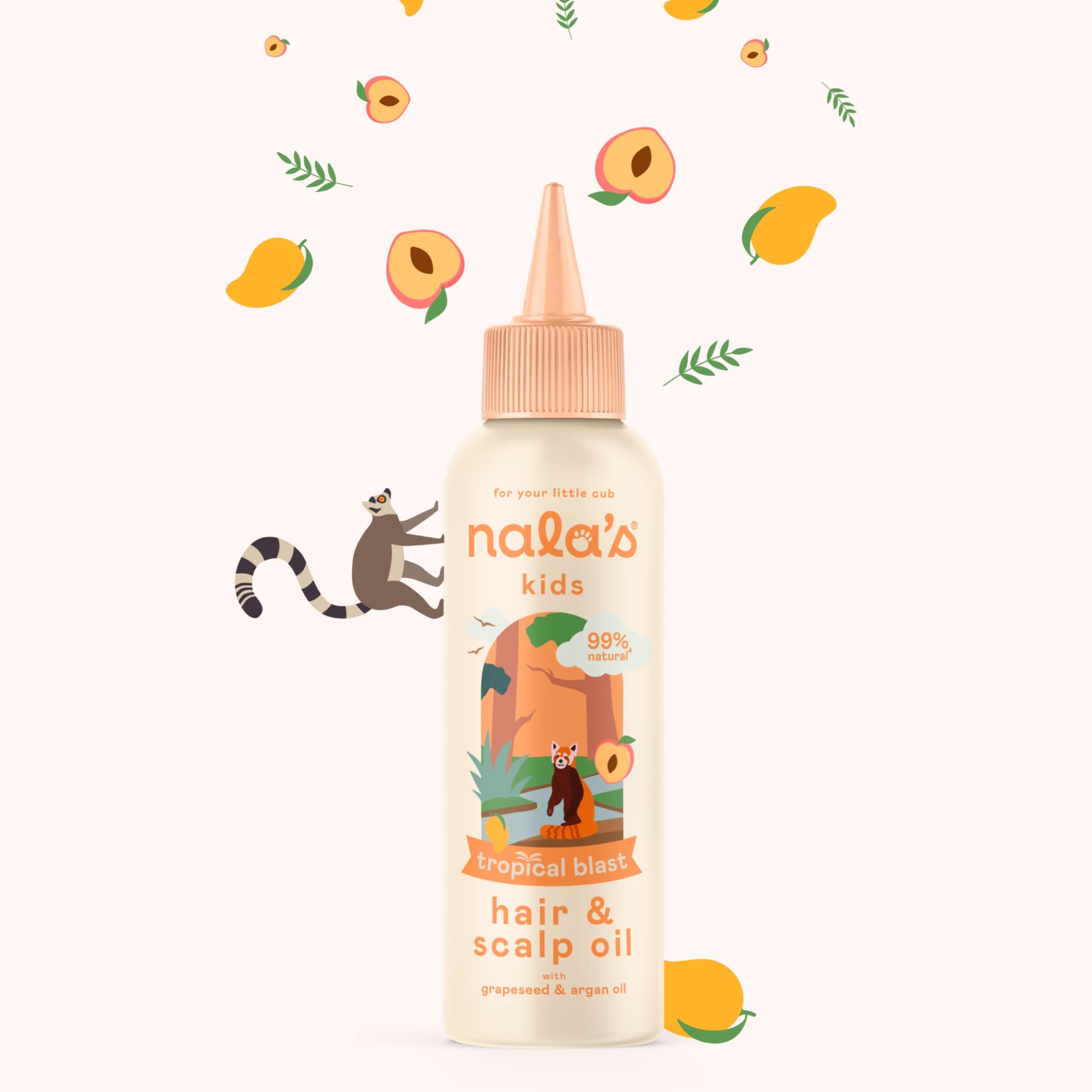 Nala's Kids Hair Oil Tropical Blast 100ml thumbnail 2