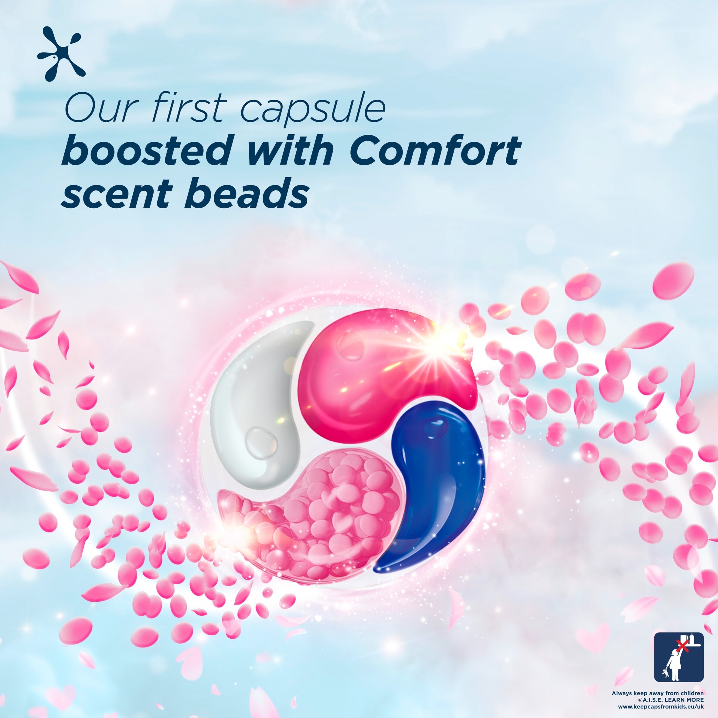 Persil Pure Heaven Scent Pearls Bio Laundry Washing Detergent Capsules Pods 19 Washes 340g thumbnail 4