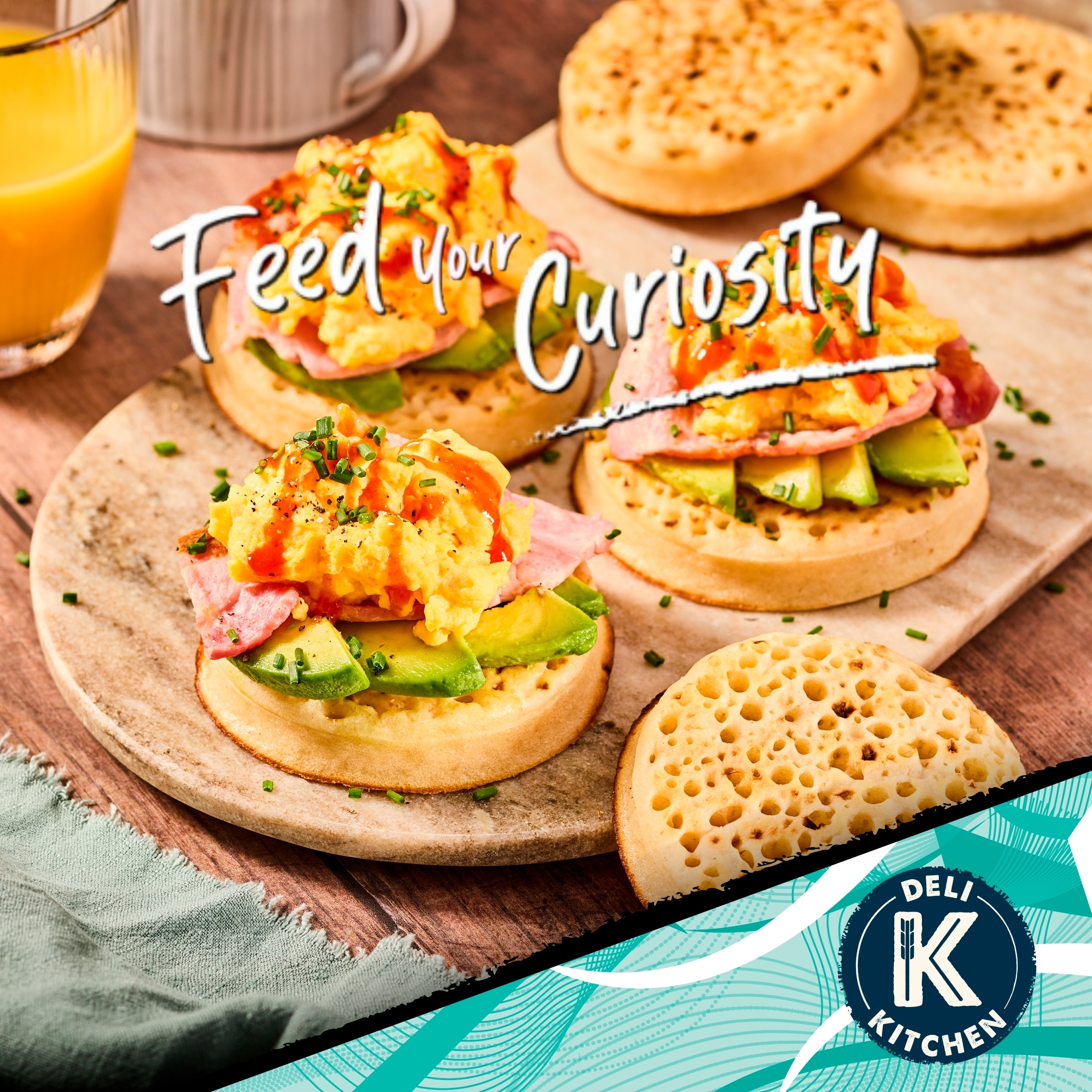 Deli Kitchen Protein Crumpets 4 Pack thumbnail 3