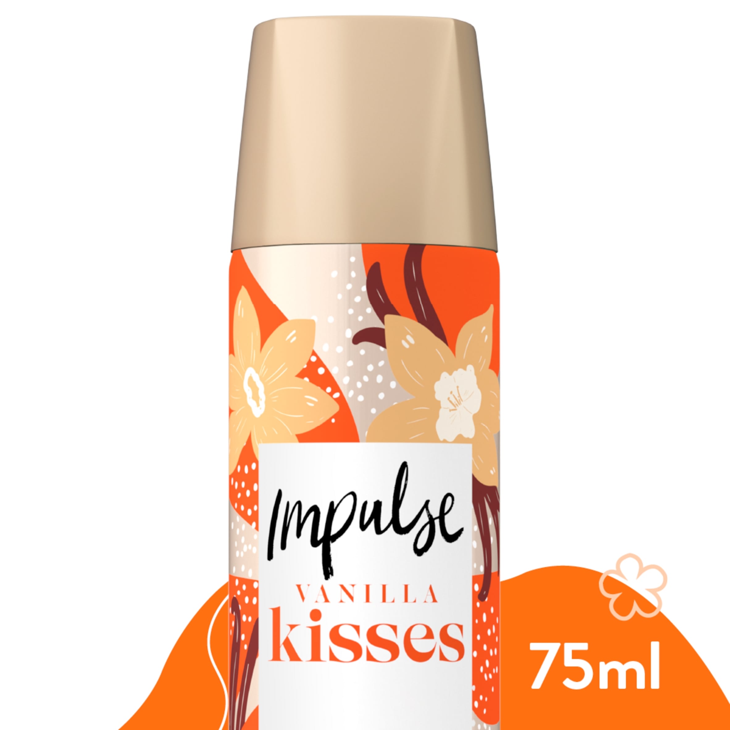 Impulse Vanilla Kisses Body Spray 75ml