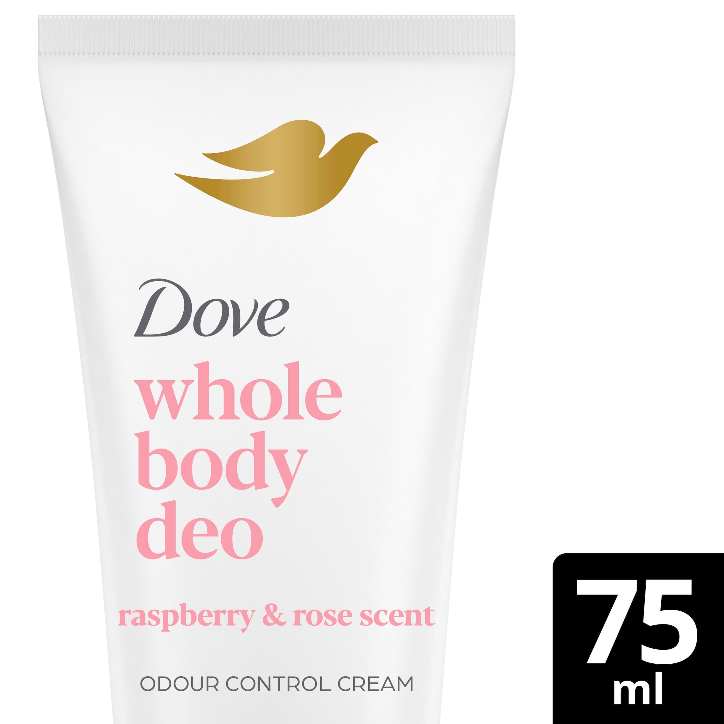 Dove Raspberry & Rose Whole Body Deodorant Cream 48h Odour Control 75ml