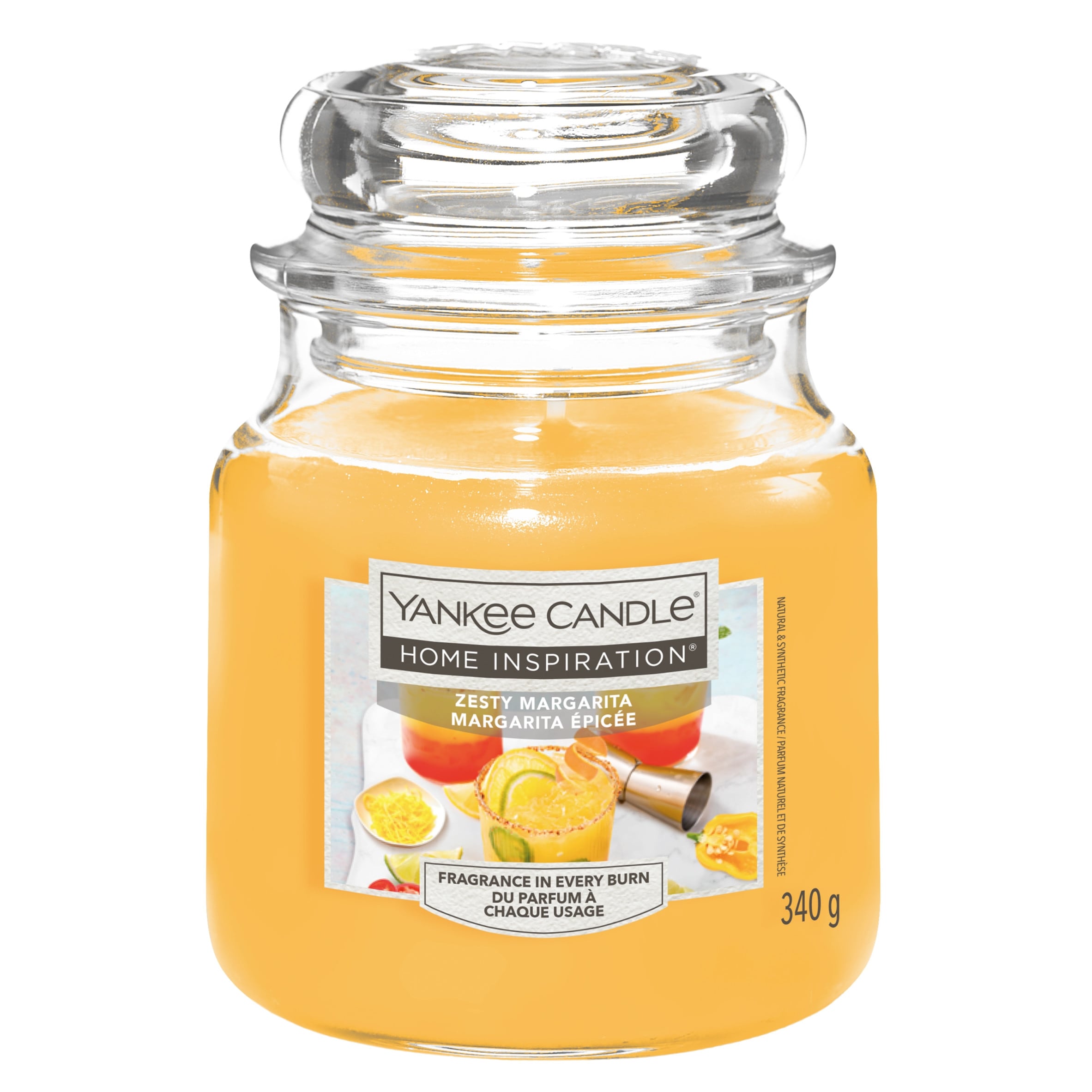 Yankee Candle Home Inspiration Zesty Margarita Medium Jar 340g