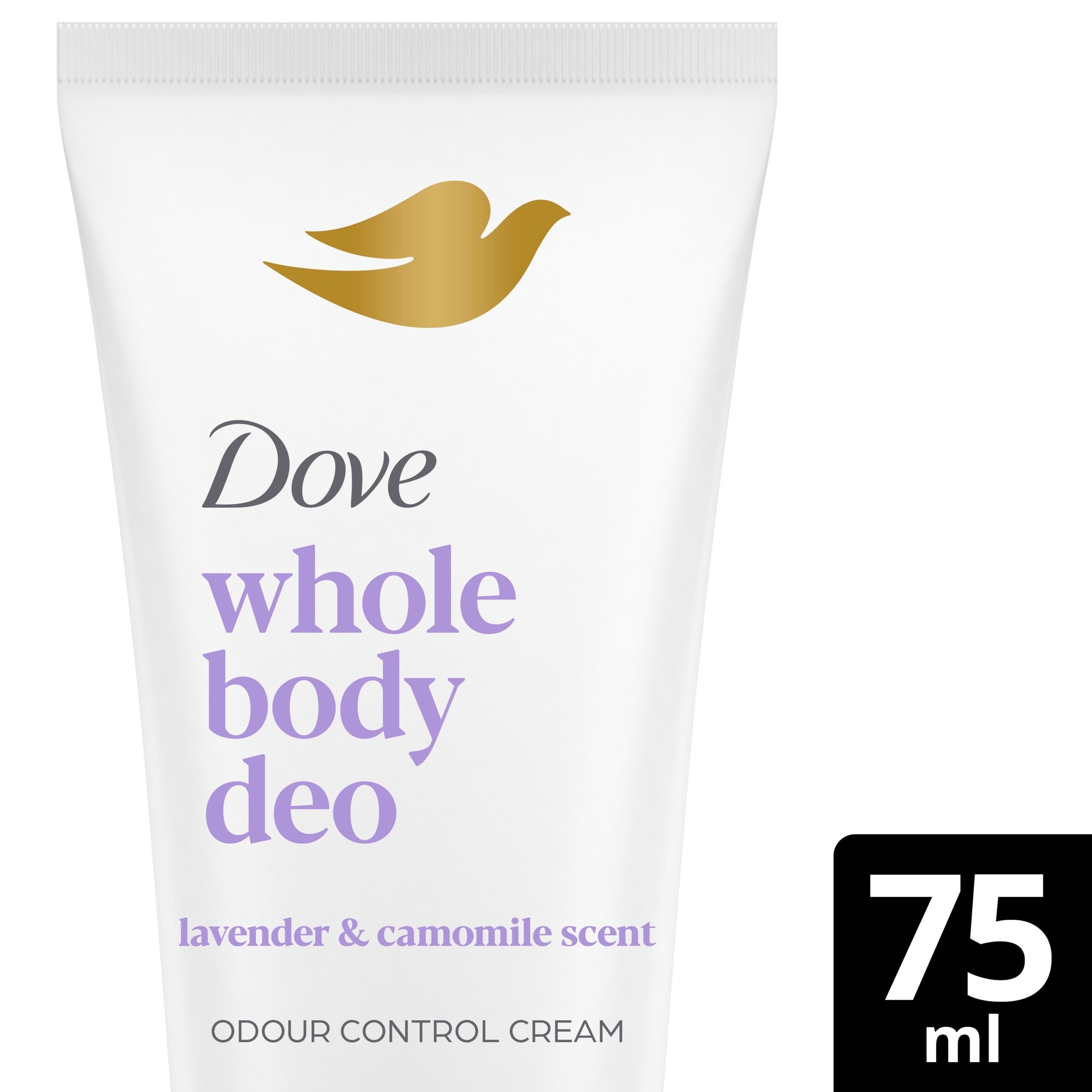 Dove Lavender & Chamomile Whole Body Deodorant Cream 48h Odour Control 75ml