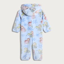 Disney Frozen Princess Fleece Onesie in Blue thumbnail 5