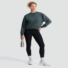 F&F Active Crew Neck Sweatshirt in Green