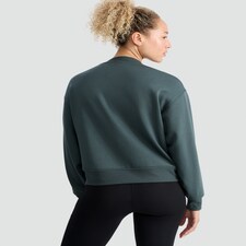 F&F Active Crew Neck Sweatshirt in Green thumbnail 3