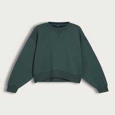 F&F Active Crew Neck Sweatshirt in Green thumbnail 4