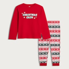 F&F Unisex Matching Family Christmas Pyjamas in Multi thumbnail 4
