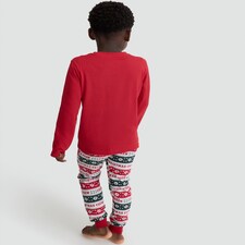 F&F Unisex Matching Family Christmas Pyjamas in Multi thumbnail 3