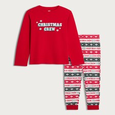 F&F Unisex Matching Family Christmas Pyjamas in Multi thumbnail 4