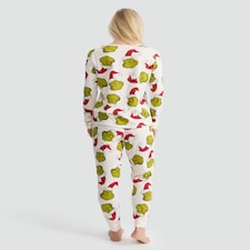 The Grinch Matching Family Christmas Pyjamas in Stone thumbnail 3