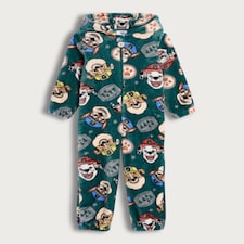 Paw Patrol Fleece Hooded Onesie in Green