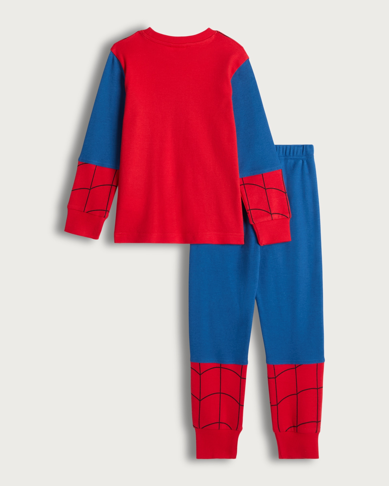 Marvel Spider-Man Pure Cotton Pyjama Set in Red Multi thumbnail 4