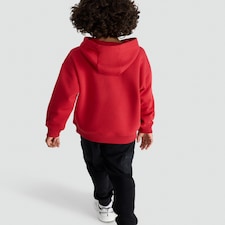 F&F Boys Cotton Rich Football Antlers Hoodie in Red thumbnail 3