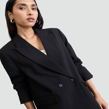 F&F Double Breasted Blazer in Black thumbnail 2