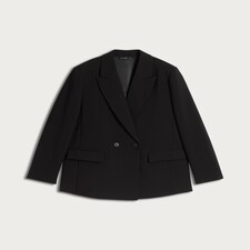 F&F Double Breasted Blazer in Black thumbnail 4