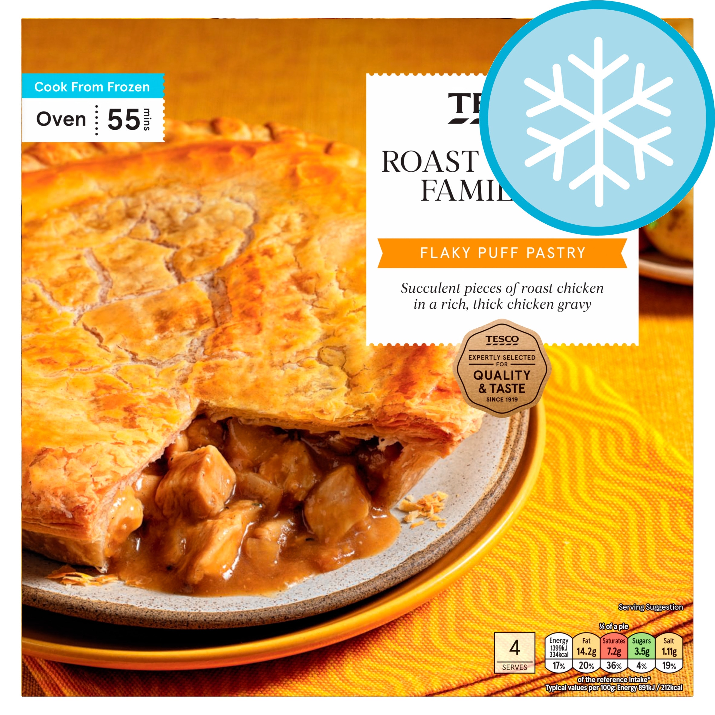 Tesco Roast Chicken Sharing Pie 700g
