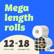 Who Gives A Crap Extra Soft Toilet Tissue 12 Mega Rolls thumbnail 3