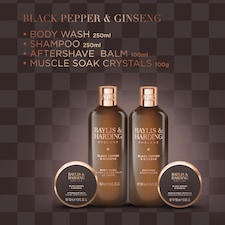 Baylis & Harding Black Pepper & Ginseng Men's 3 Piece Gift Set thumbnail 3