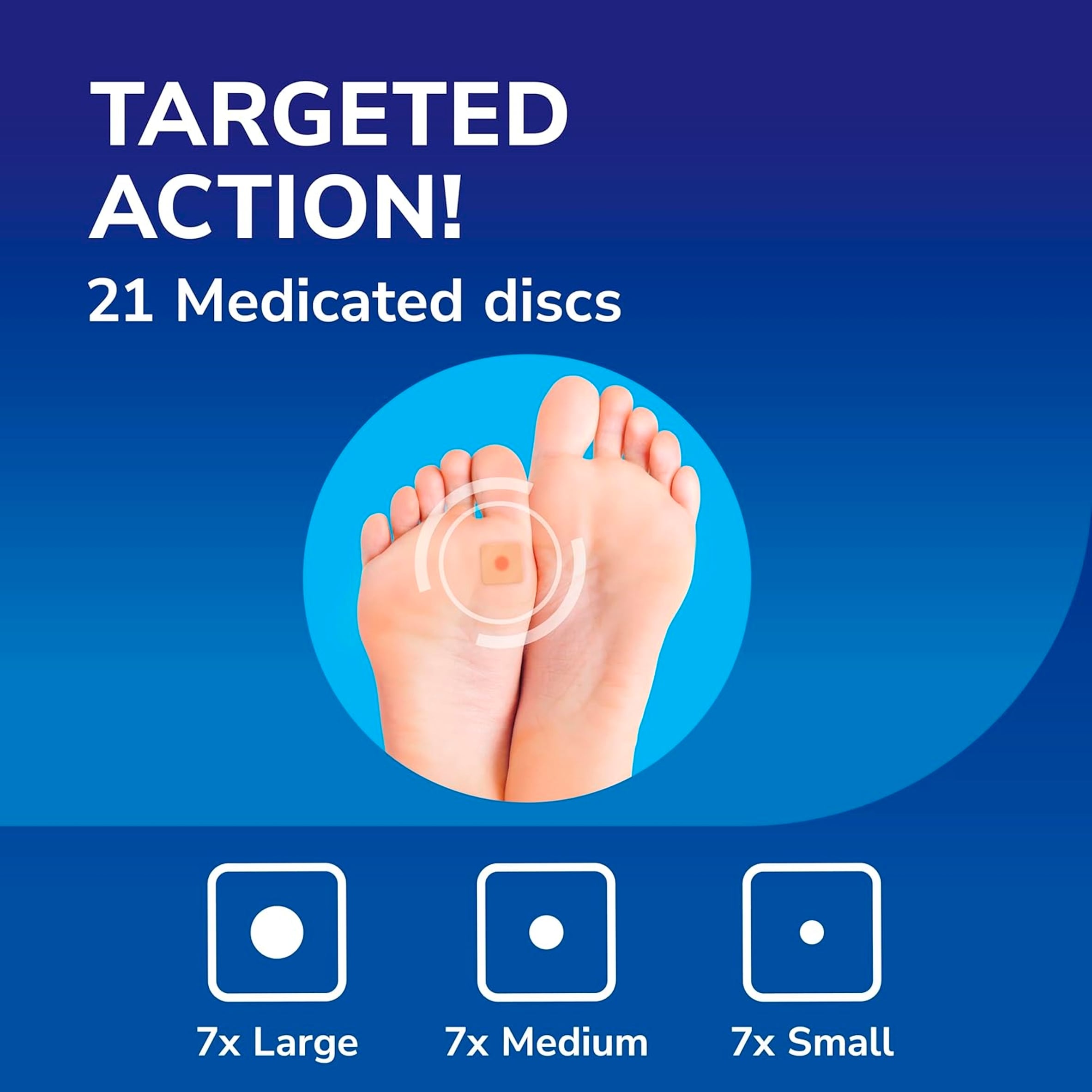Dr Scholl's Wart & Verruca Removal Plaster 21 pack thumbnail 3