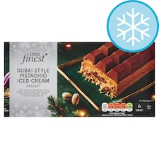 Tesco Finest Dubai Style Pistachio Iced Cream Dessert 500g