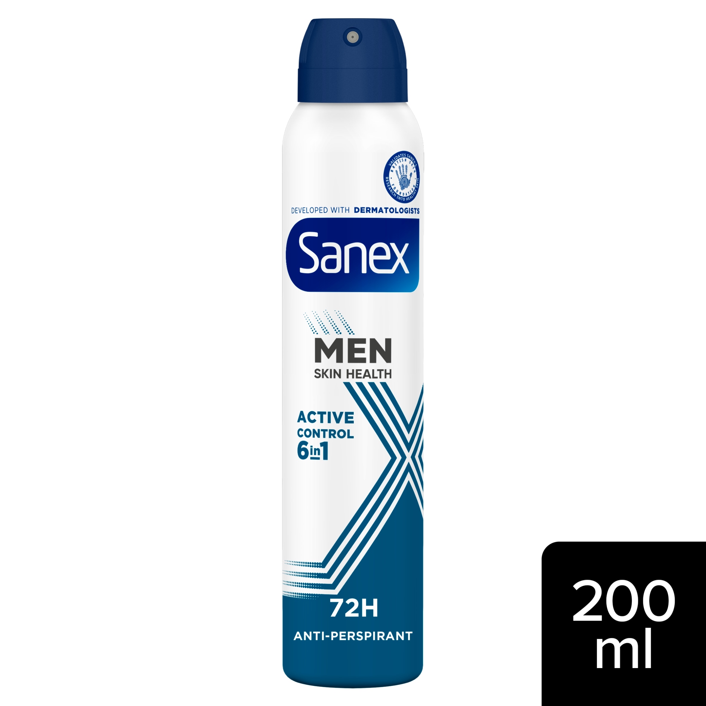 Sanex Men Active Control 72h Antiperspirant Spray Deodorant 200ml