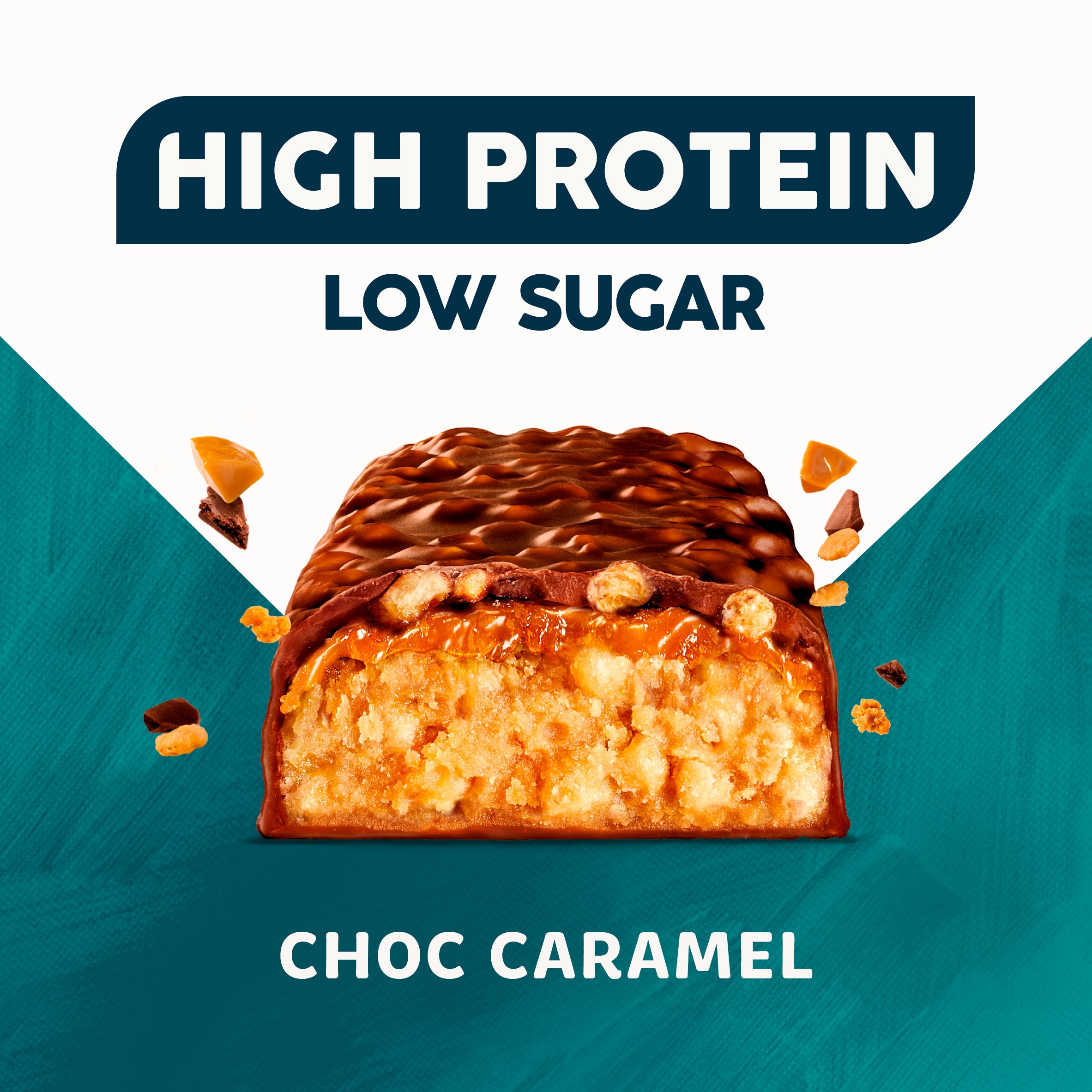 Trek High Protein Choc Caramel Flavour 44g thumbnail 3