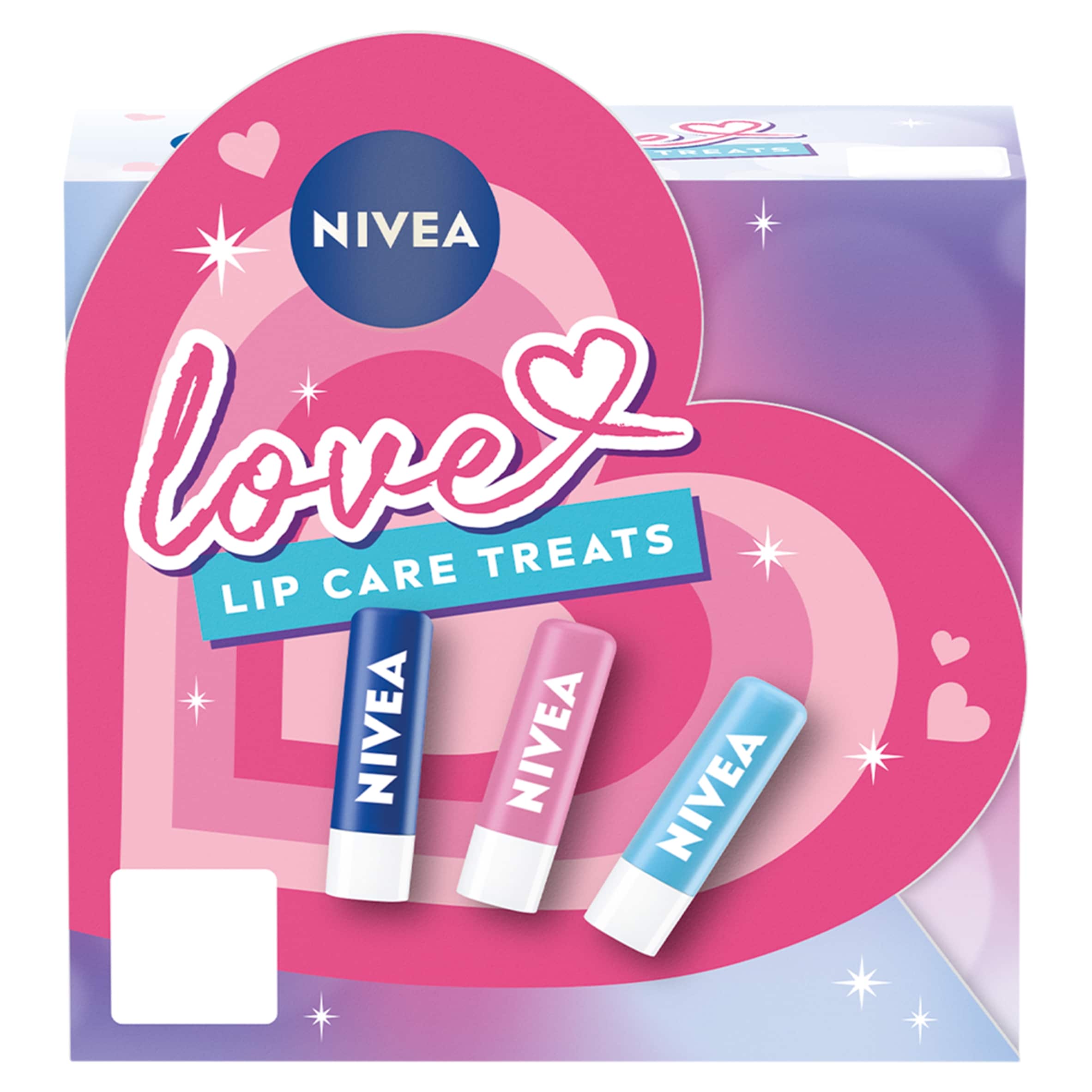 NIVEA Love Lip Care Treats Gift Set