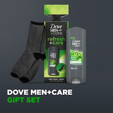 Dove Men+Care Refresh & Care Body Wash & Socks Giftset thumbnail 3