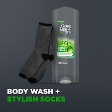 Dove Men+Care Refresh & Care Body Wash & Socks Giftset thumbnail 4