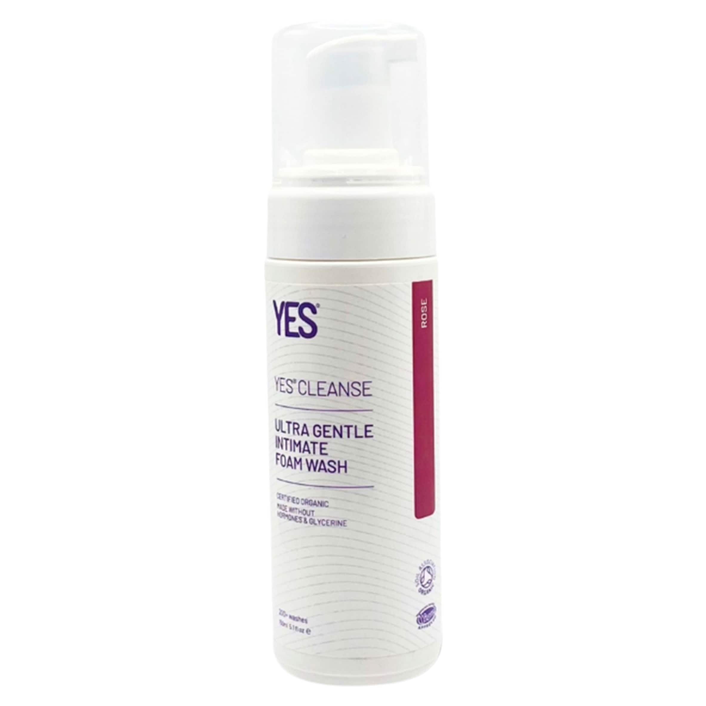 YES CLEANSE ROSE Ultra Gentle Intimate Foam Wash 150ml